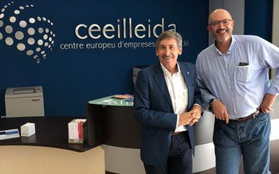 El director territorial d’Empresa i Coneixement visita el CEEILleida