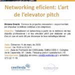 Càpsula al CEEILleida Networking eficient: L’art de l’elevator pitch