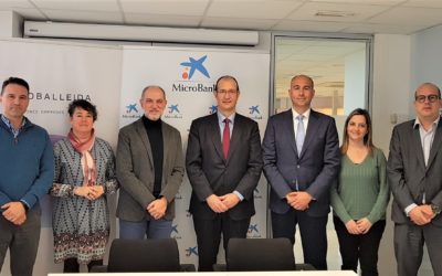 GLOBALleida i MicroBank subscriuen un acord de col·laboració per incentivar l’autoocupació, l’activitat emprenedora i els projectes empresarials innovadors