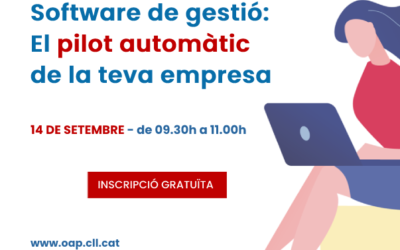 Webinar Cambra Lleida: “Software de gestió: El pilot automàtic de la teva empresa”, a càrrec de Sergi Almacellas, de Kopen Software