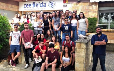 Visita d’un grup d’estudiants de Comunicació Audiovisual al CEEILleida