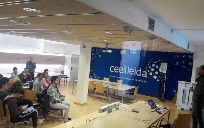 Una trentena d’estudiants d’Administració i Direcció d’Empreses de la UdL visita el CEEILleida