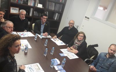 Regidors del grup municipal del PDeCAT a l’Ajuntament de Lleida visiten el CEEILleida