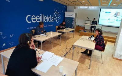 El CEEILleida torna a ser un plató radiofònic, amb l’emissió del programa ‘Empresaris’ de Ràdio Lleida 