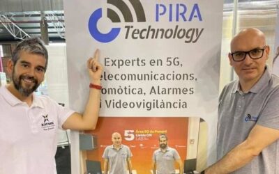 Pira Technology presenta el seu Banc Parking 5G en el Mobile World Congress Barcelona