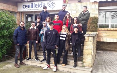 Estudiants de màrqueting i publicitat de l’Escola del treball visiten el CEEILleida