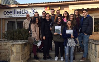 Estudiants de l’Acadèmia Martínez visiten el Ceeilleida