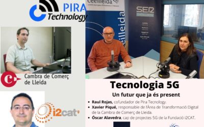 La tecnologia 5G i el seu impuls a les Terres de Ponent, a debat en el programa ‘Empresaris’ de Ràdio Lleida