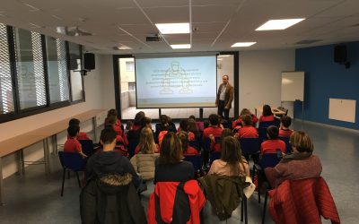 Alumnes de l’escola Salvador Espriu de Vallfogona visiten el CEI Balaguer