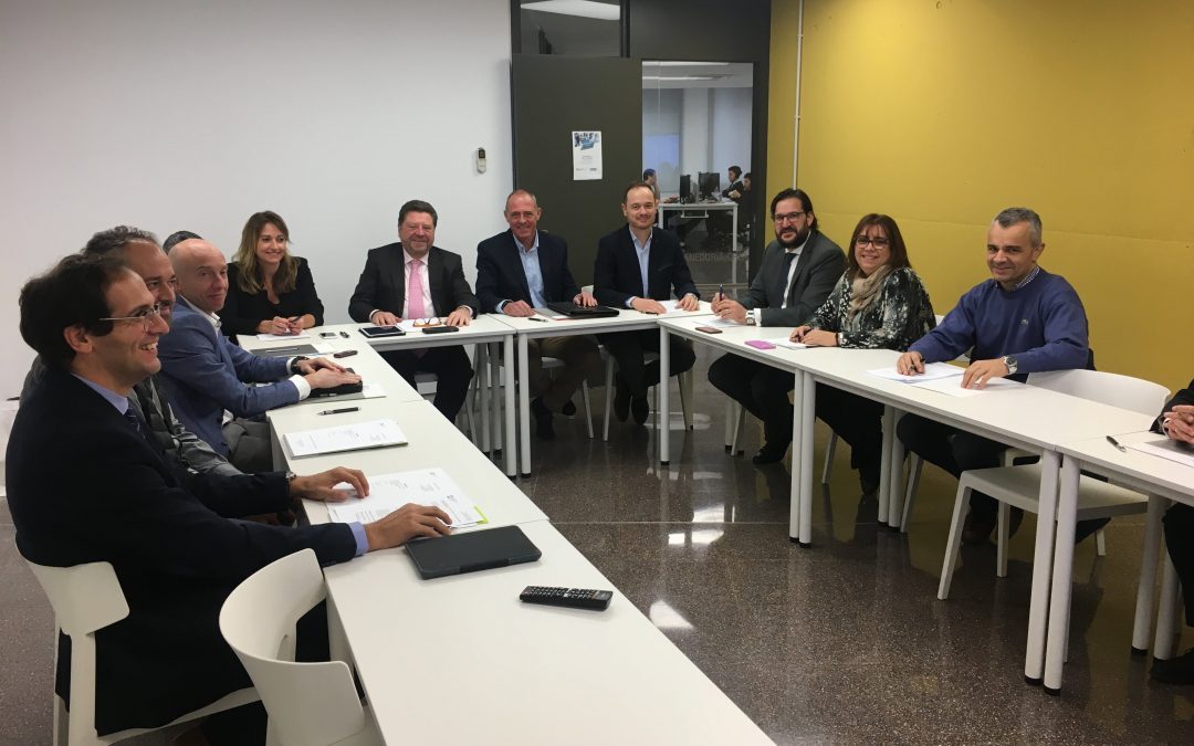Reunió de la Junta de Govern del Col·legi de Mediadors d’Assegurances de Lleida al CEI Balaguer