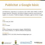 Càpsula al CEI Borges Blanques: Publicitat a Google bàsic
