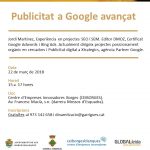 Càpsula al CEI Borges Blanques: Publicitat a Google avançat