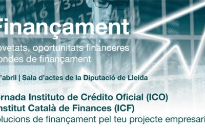 Ronda de finançament i assessorament financer, el 7 d’abril a la Diputació de Lleida