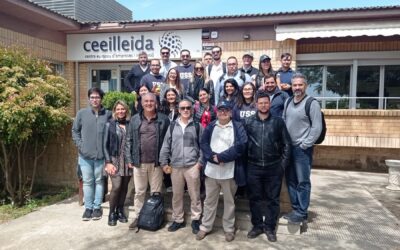 Visita d’un grup d’estudiants de la Universidad de San Sebastián de Xile