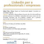 Càpsula al CEEILleida: Linkedin per a professionals i empreses