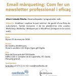 Càpsula al CEEILleida: Email màrqueting: Com fer un  newsletter professional i eficaç