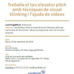 Càpsula Ceeilleida: Treballa el teu elevator pitch amb tècniques de visual thinking i l’ajuda de vídeos