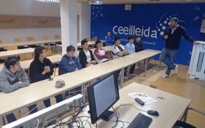 Estudiants de l’Institut Caparrella visiten el CEEILleida