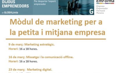 Mòdul de marketing per a la petita i mitjana empresa al Ceeilleida