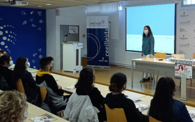 Estudiants de Comunicació Audiovisual de la UdL visiten el CEEILleida