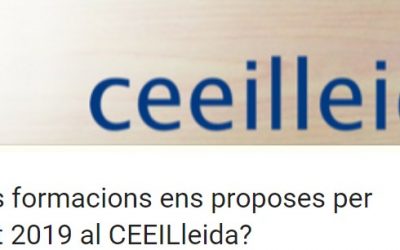 Tria quina formació vols que ofereixi el CEEILleida en aquest any 2019