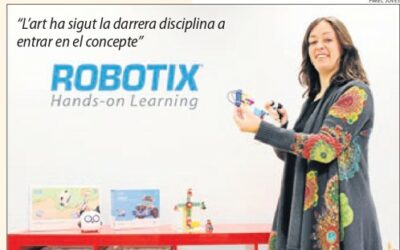 Entrevista a Érika Marfil, d’STEAMeduca-Robotix, instal·lada al CEEILleida, en la secció PIMEC Joves del diari Segre