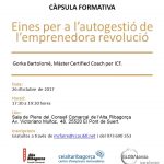 Càpsula formativa a l'Alta Ribagorça: Eines per a l’autogestió de l’emprenedora revolució