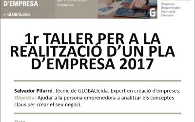 El Ceeilleida organitza el primer taller sobre com fer un pla d’empresa d’aquest 2017