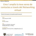 Càpsula al CEI Pallars Jussà: Crea i amplia la teva xarxa de contactes a través del Networking virtual