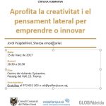 Càpsula formativa al CEI Pallars Jussà: Aprofita la creativitat i el pensament lateral per emprendre o innovar