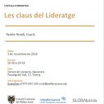 Càpsula al CEI Pallars Jussà: "Les claus del Lideratge".