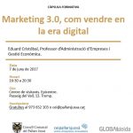 Càpsula formativa al CEI Pallars Jussà: Marketing 3.0, com vendre en l’era digital